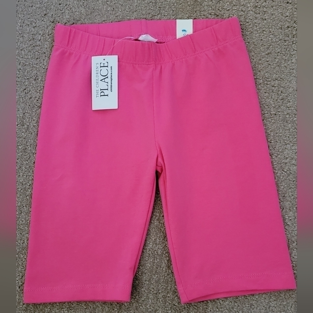 The Children's Place Hot Pink/ Funfetti Pink Girl's Biker Shorts